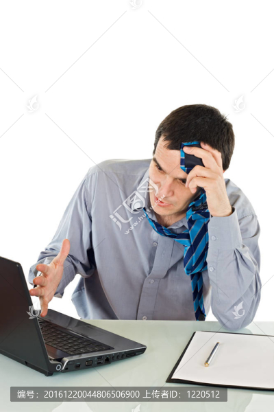 憤怒的商人