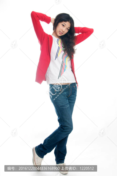 中國(guó)少女化妝