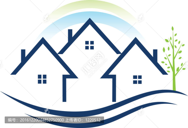 房屋公寓樹(shù)標(biāo)志