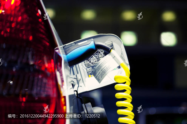 電動汽車在城市充電點