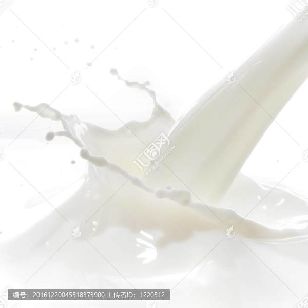 牛奶濺