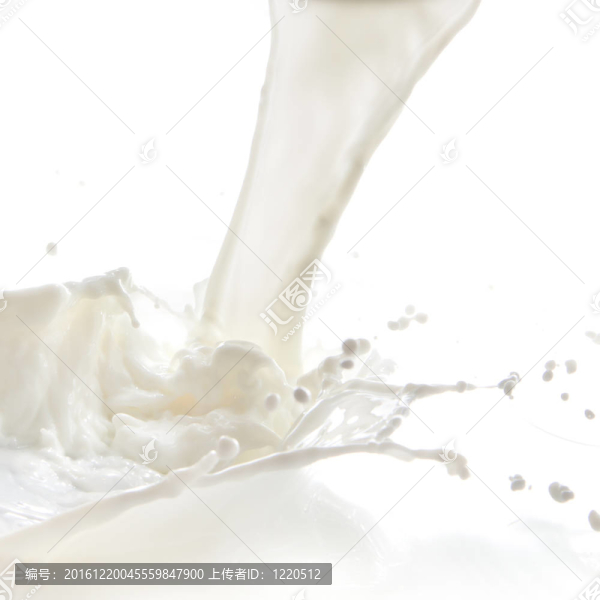 牛奶濺