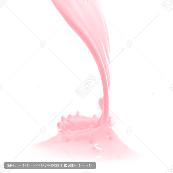 草莓牛奶飛濺