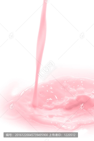 草莓牛奶飛濺