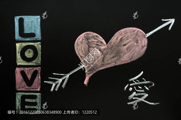 愛畫在黑板上的粉筆