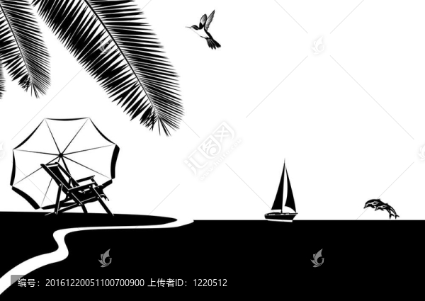 海洋沙灘