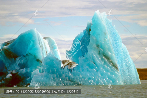 冰山；Jokulsarlon；冰島