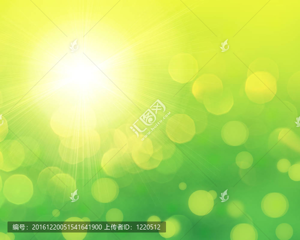 清新綠色抽象背景