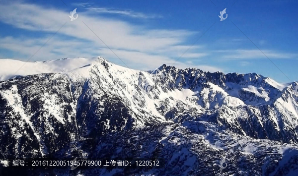 美麗的山
