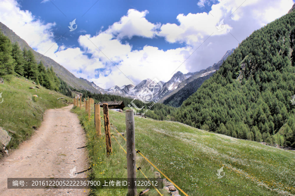 梅拉諾高山步道；意大利