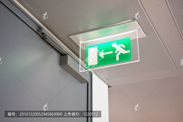 急救出口標志