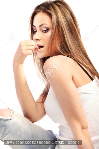 迷人的女人
