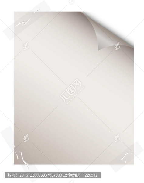 空白紙。