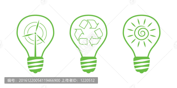 綠色自然圖標(biāo)。第10部分：環(huán)境