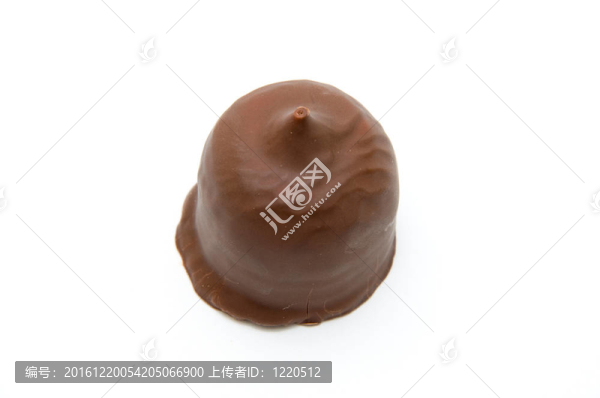 巧克力甜點(diǎn)上