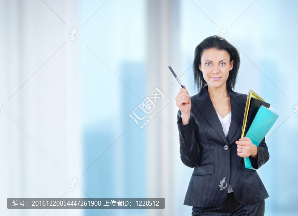 女商人在辦公