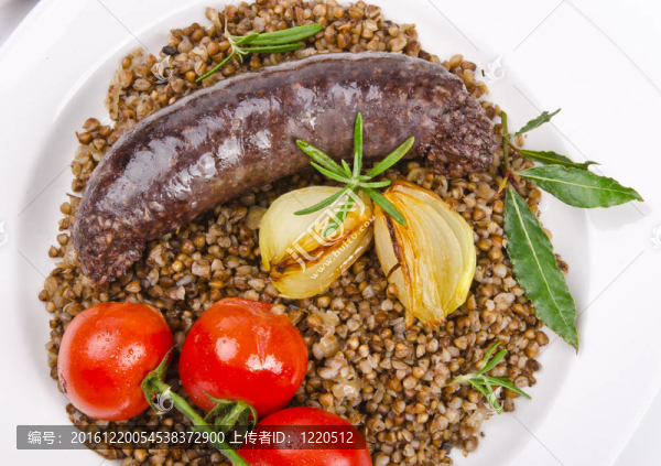 krupniok傳統(tǒng)血香腸在波蘭美食