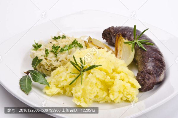 krupniok傳統(tǒng)血香腸在波蘭美食
