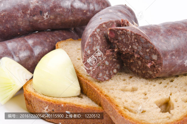 krupniok傳統(tǒng)血香腸在波蘭美食