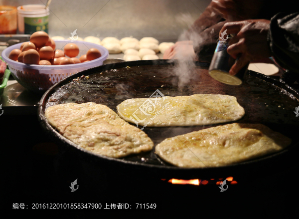 雞蛋灌餅制作