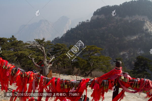 華山西峰風(fēng)光