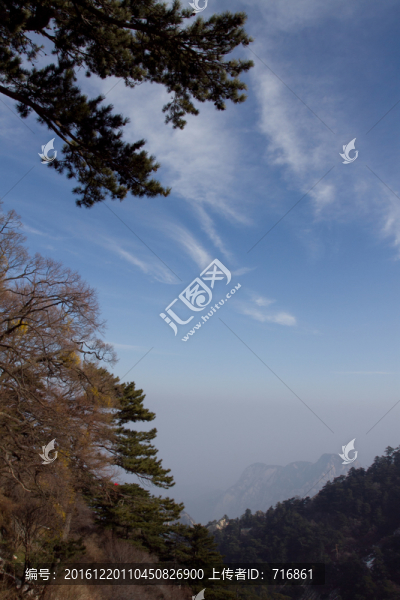 華山西峰風(fēng)光