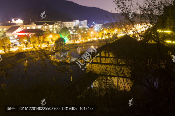 寺廟夜景