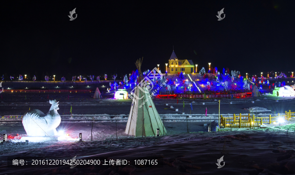 冬日嘎仙湖