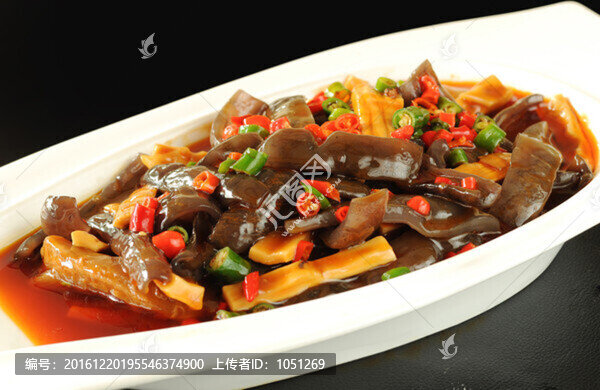 黃筍燒海參