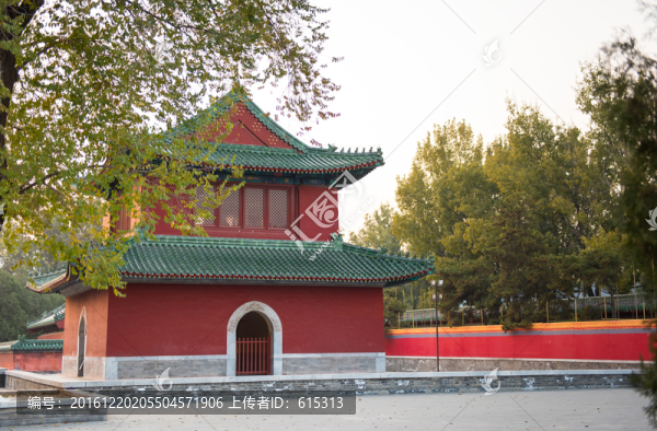 古建筑,中式建筑,地壇公園旅游