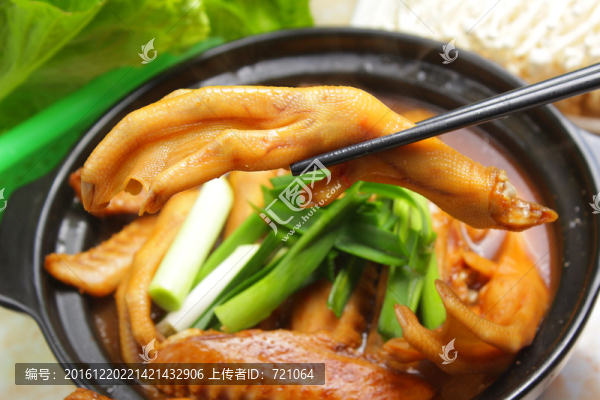 鴨掌,掌亦煲