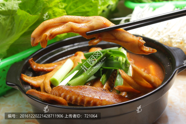 鴨掌,掌亦煲