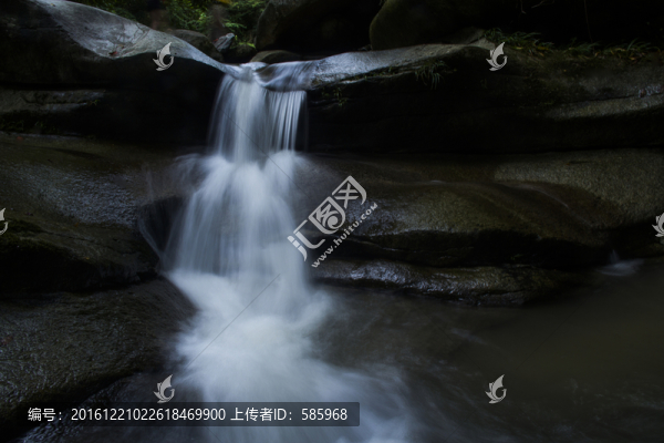 水流瀑布