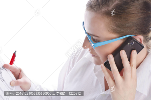 帶手機(jī)的女人