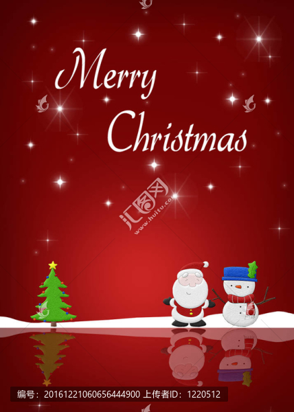 圣誕雪人和Santa