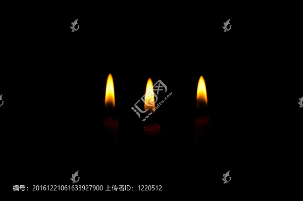 燭光隔離。