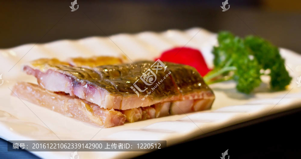 典型的中國(guó)煙菜白魚(yú)片
