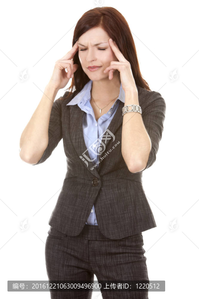 女人和頭痛