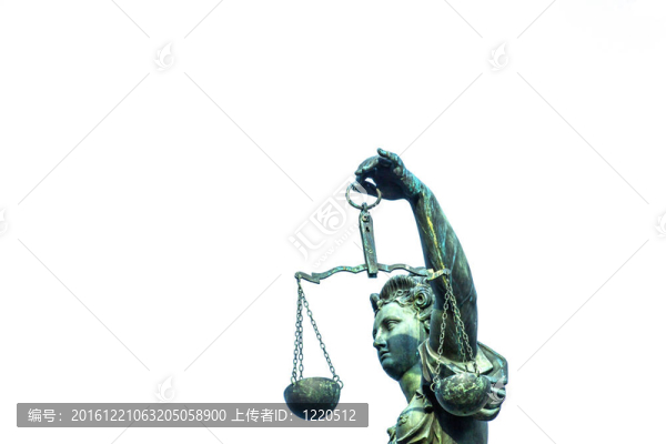 德國在法蘭克福的羅默的正義女神雕像前