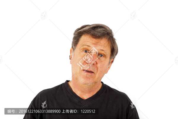悲傷中的人物肖像