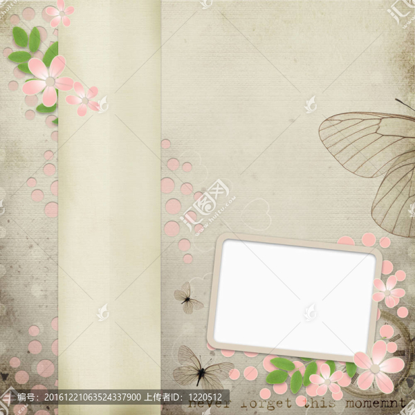 復(fù)古花卡