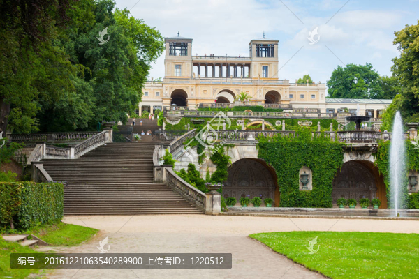 在無憂宮公園橘園