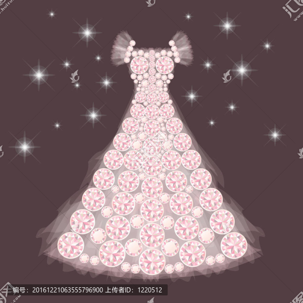 鉆石婚紗
