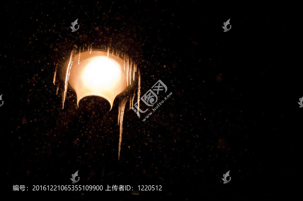 街上的燈光
