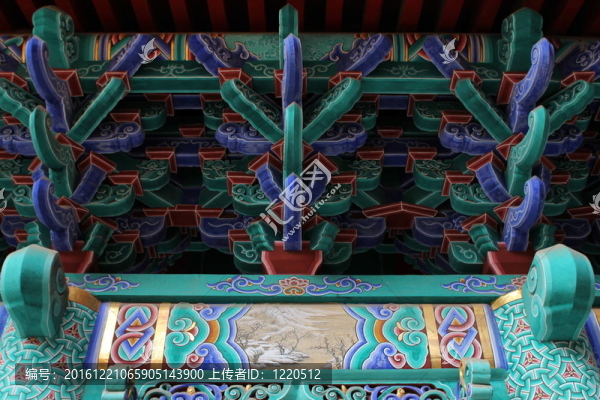 佛寺裝飾。