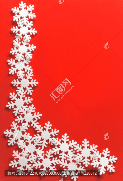 雪花圣誕框架