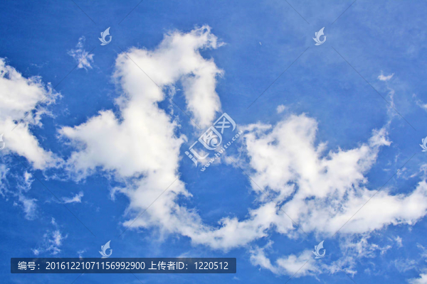 藍色的天空