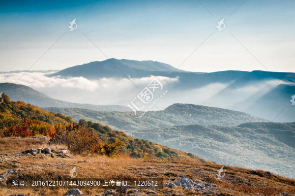 山的美景