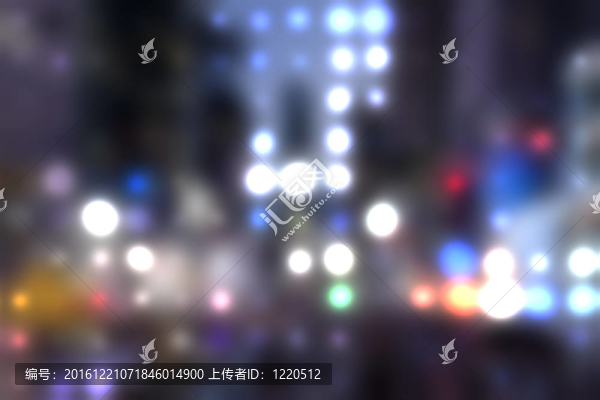 城市的燈光