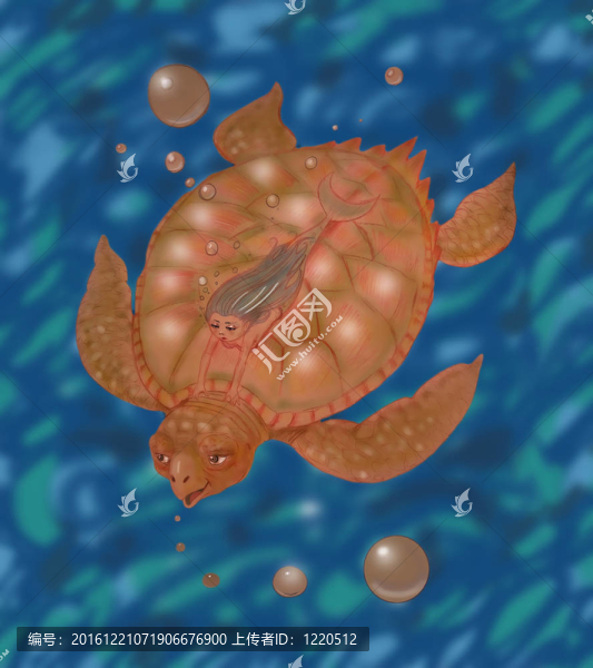 烏龜和小美人魚